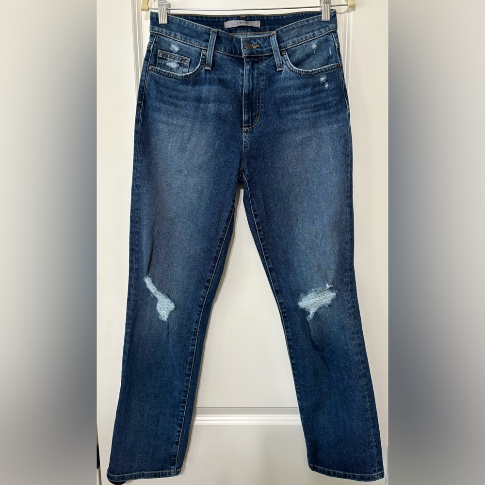 Joe’s Jeans Slim Straight High Rise Mom Denim Jeans Size 27